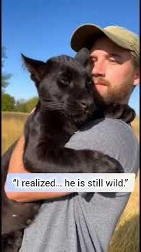 I Was Afraid of Him… Now He Protects Me 🖤🐾#AnimalRescue #CuteAnimals #Heartwarming #Shorts #Viral