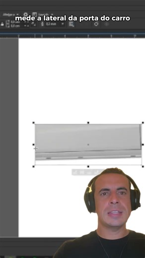 Lateral do carro na medida no Corel Draw #envelopamento #plotagem #coreldraw #impressaodigital