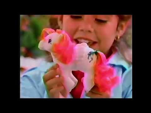 1985 My Little Pony So Soft Ponies Commercial | Hasbro