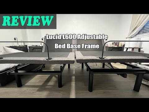 Review Lucid L600 Adjustable Bed Base Frame 2023