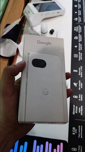 Unboxing Google pixel 9a Porcelain Colour!! #unboxing #smartphone #tech #automobile #pixelphone
