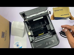 X Printer XP 80T Unboxing Thermal Receipt Printer