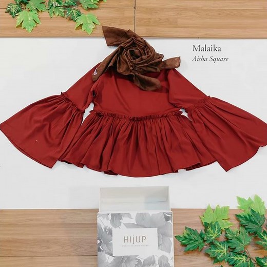 Jilbab yang Cocok untuk Baju Merah