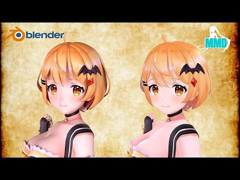 Blender vs MMD ,The Future of Ultra Ray Tracing(RTX) MMD!!!