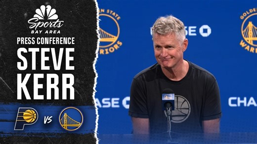 Steve Kerr details Warriors' game plan without Steph Curry again vs. Pacers