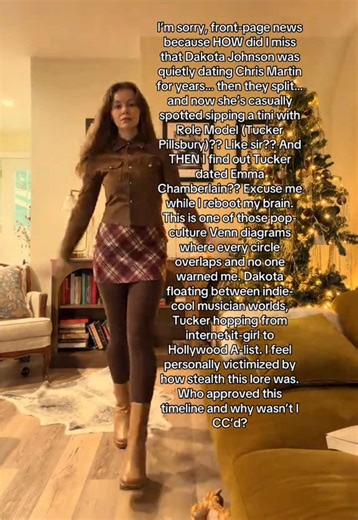 the woman was too stunned to speak #emmachamberlain #dakotajohnson #chrismartin #tuckerpillsbury #rolemodel