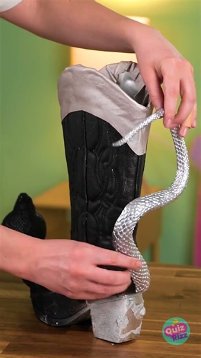 Level up your style with these DIY snake boots 🐍👢