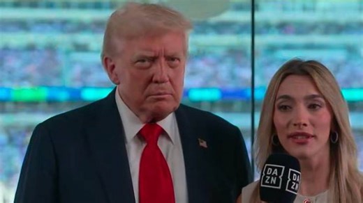 Donald Trump DAZN interview slammed after Chelsea win Club World Cup