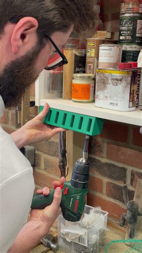 3d printed clamp storage solution… #diy #3dprinting #woodworking