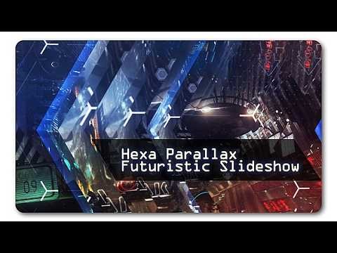 Hexa Parallax Futuristic Slideshow