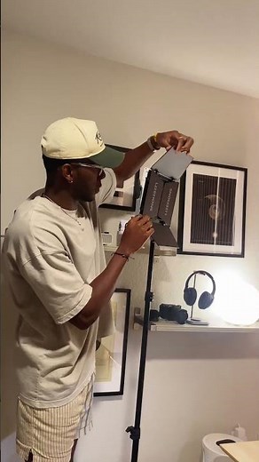 Best Lighting for shooting content. The is the Godox LP600Bi. #lighttools #lightform #studiolighting