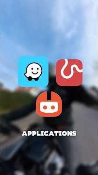 The 3 best apps for riding a motorcycle! 📱