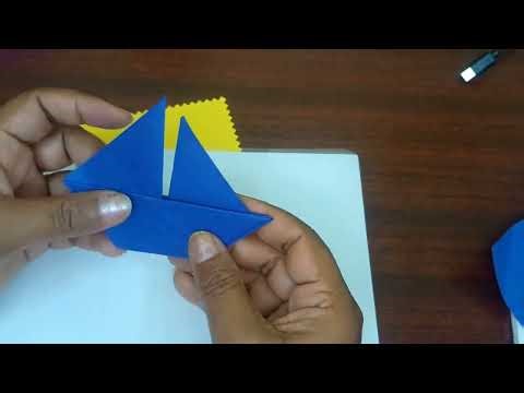 Paper boat tutorial.#diy #paperboats #balsainikpublicschool #craftideas