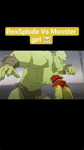 Rex Splode Vs. Monster girl 💥😤 #invincible #rexplode #viral #shorts #invincibleseason4