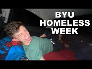 Homeless Week - The Culmination of BYU Housing