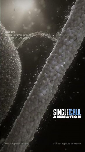 Kinesin: The Motor Protein That Powers Your Cells! | #Shorts