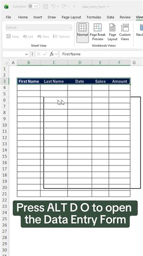 How to add data to a table with a data form. 🤯