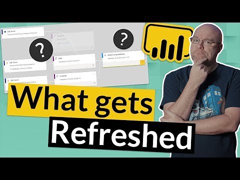 Power BI datasets vs. Power BI dataflows - What gets refreshes?