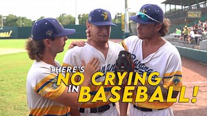520K views · 16K reactions | There's No Crying in Baseball - Bananas Edition Disclaimer: Actual Language from the scene may not be appropriate for Baby Bananas. | The Savannah Bananas | Facebook