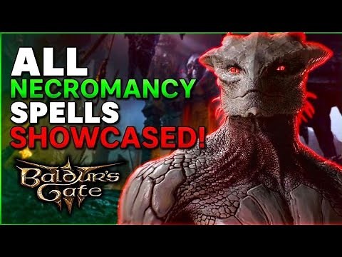 ALL Necromancy Spells and Summons in Baldur's Gate 3!