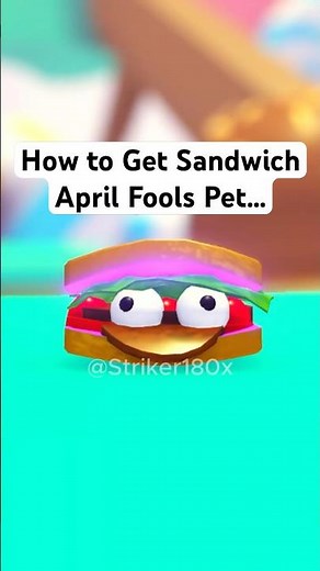 How To Get NEW Mega Sandwich April Fools Pet in Adopt Me...🔥#roblox #adoptme
