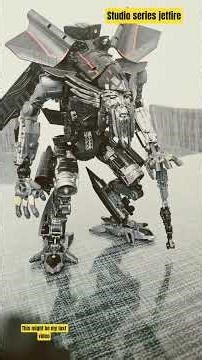 studio series jetfire review #transformers (this may be my last video for a while)