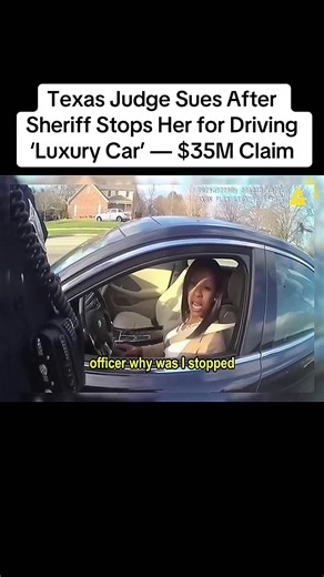 Texas Judge Sues After Sheriff Stops Her for Driving ‘Luxury Car’ — $35M Claim#story #storytime #stories