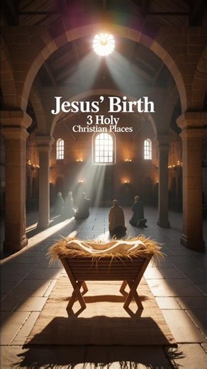“Jesus’ Birth Place Revealed ✝️ 3 Holy Christian Places You Must See 😳”