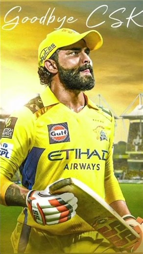 💔 CSK Releases Ravindra Jadeja! Shocking Decision by Chennai Super Kings #csk #jadeja #ipl #iplnews