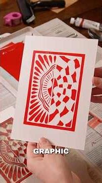 Day 11 - part 2 of 30 days of lino cut ✨🥰 it’s all about printing!