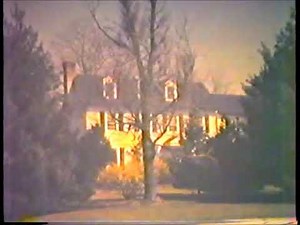 Students watch historical slides of Maple Shade