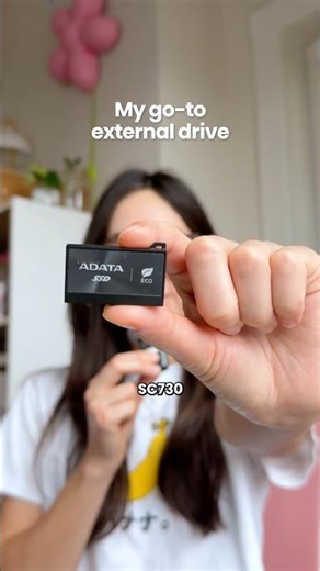 My go-to external drive as a travelling artist: the #adata SC730!