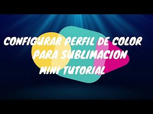 Perfil ColorMake, instalación y configuración para sublimación.