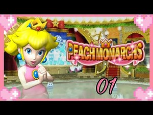 Mario Super Sluggers - princess peach team (peach ice Garden)