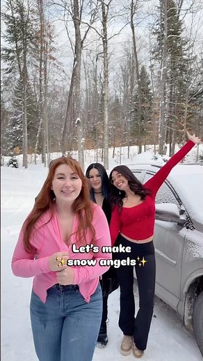 So many snow angels for the last snowfall of the season