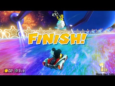 Mickey Mouse for the Win! Moon Cup Grand Prix – Mario Kart 8 Deluxe