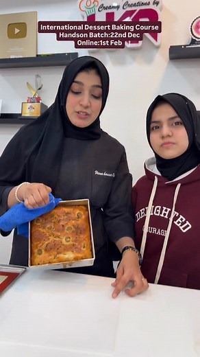 Foccacia Bread Part of Our International Dessert Baking Course✨❤️ To register: 918369285603 | Heena Kausar Raad
