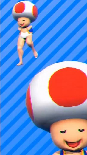 Dancing Toad Meme + BopTronic?! #meme #viralshort #dance #edit #musicshorts #newsong #viraldance