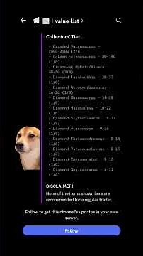 Roblox Dinosaur Simulator Trading Value list for July 1 2025