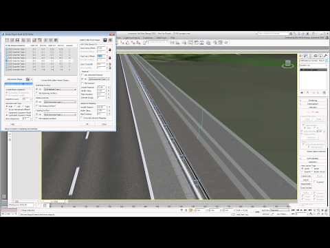 Using 3ds Max Design with Civil 3D - Part 15 - Creating Swept Objects