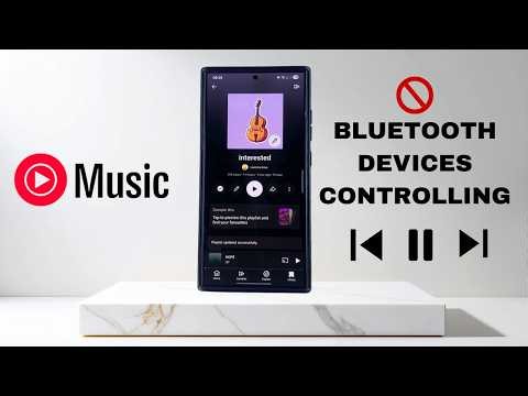 How To Stop Bluetooth Device From Controlling Playback On YouTube Music