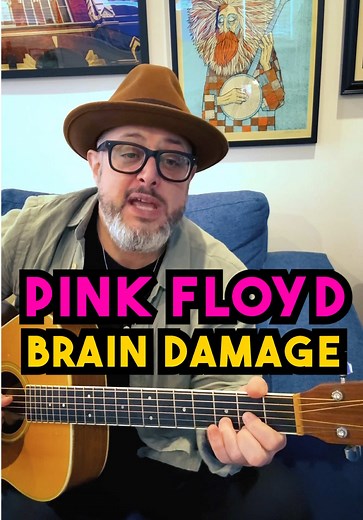 Pink Floyd's Brain Damage - Easy Chord Trick