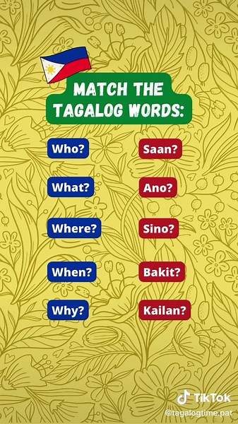 Tagalog Quiz: Test Your Knowledge