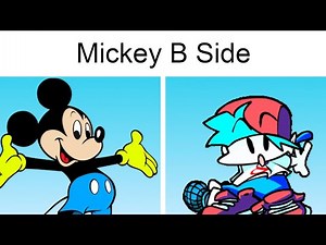 Friday Night Funkin MOD - Vs. Mickey Mouse B SIDE (FNF MODS) (VERY HARD)