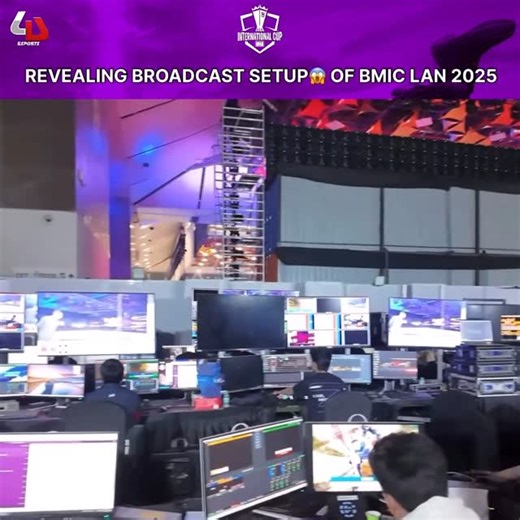 4U ESPORTS on Instagram: "Revealing BMIC Broadcast Setup🔥 @ankiiibot recent BMIC Lan Vlog, Reveals the Broadcast Setup of BMIC Lan 2025. Follow @4uesports.in for more Updates. . #bmic#bmic2025#bgmi#indianesports"