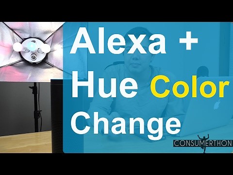 How To Change Color With Alexa and Hue