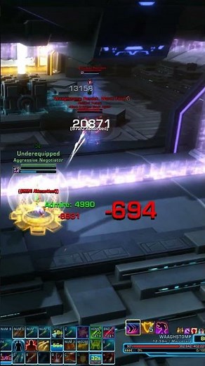 Arsenal mercenary is feeling just fine - SWTOR PvP 7.8 #swtor #swtorpvp #starwars
