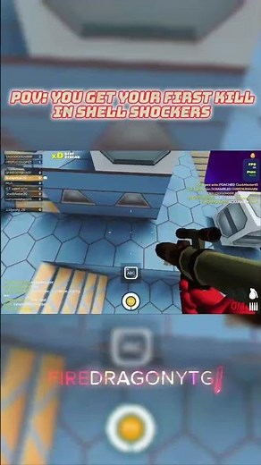 POV Your first 🔫In Shell Shockers! #shorts #shellshockers