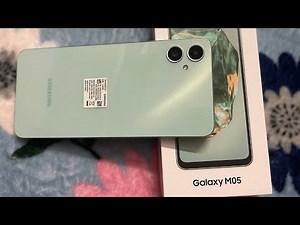 Samsung Galaxy M05 Unboxing & First Impressions – Budget Powerhouse?