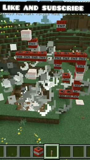 TNT number 20 in Minecraft #minecraft #mpec #shorts
